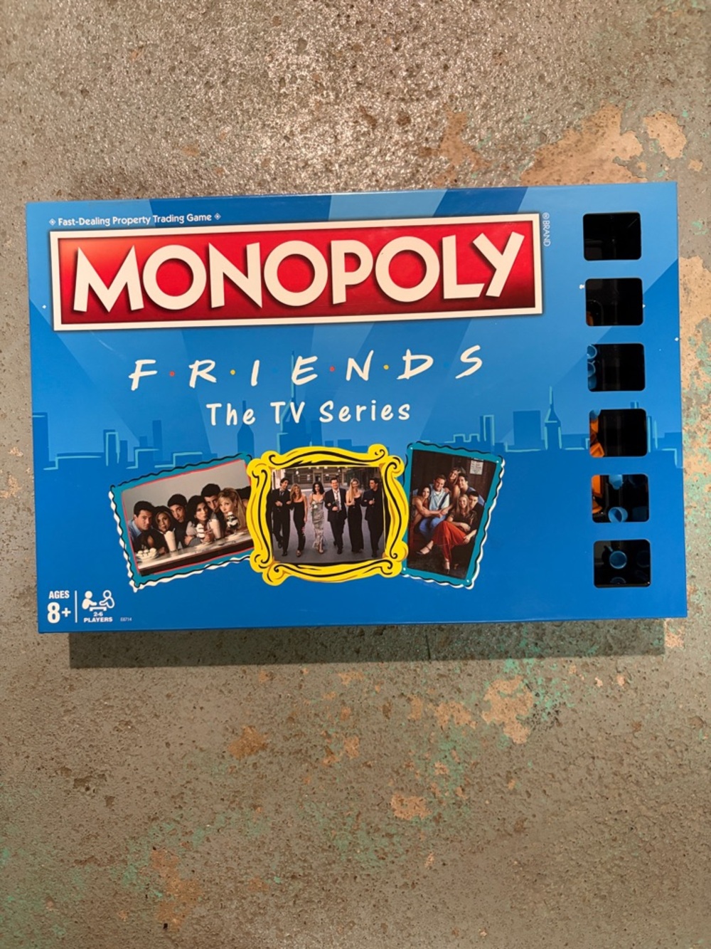 Monopoly Friends The TV Series Board Game - Blue